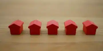 red blocks on brown wooden table